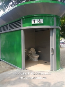 Nhà vệ sinh công cộng bằng thép
